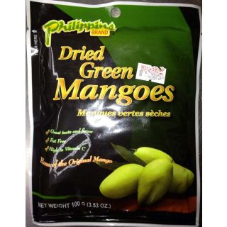 DRIED GREEN MANGO 100G
