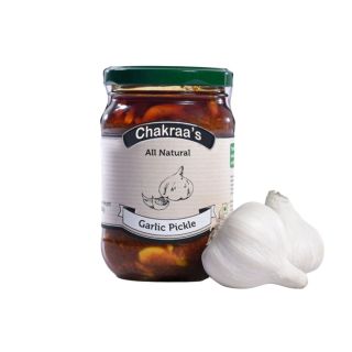 CHAKRAA'S FRESH GARLIC PICKLE 400g