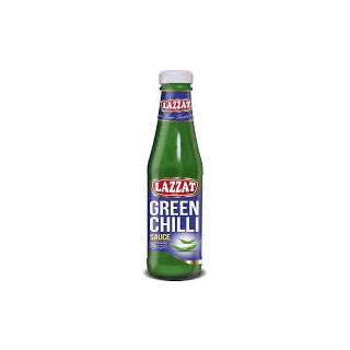 LAZZAT GREEN CHILLI SAUCE 330g (NEW)