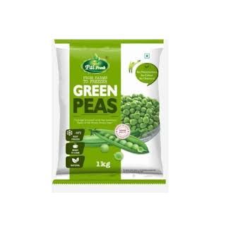 # FROZEN GREEN PEAS 1 KG (STORE BELOW -18 Deg)