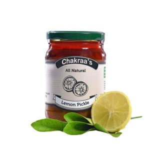 CHAKRAA'S FRESH LEMON PICKLE 400g
