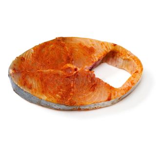 CHAKRAA'S FRESH MARINATED SEAR FISH (5 Slices) 300g (வஞ்சரம் மீன்)