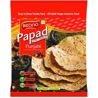 BIKANO PUNJABI PAPAD 200G