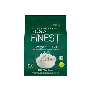 PUSA FINEST BASMATI RICE (RAW) 5 KG