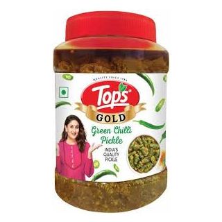 TOP GREEN CHILLI PICKLE 900g