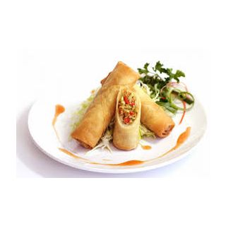 100% VEGETABLE SPRING ROLLS (72 Pcs)FROZEN