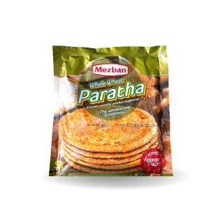 MEZBAN WHOLE WHEAT PARATHA 2400g (30 Pcs) FROZEN
